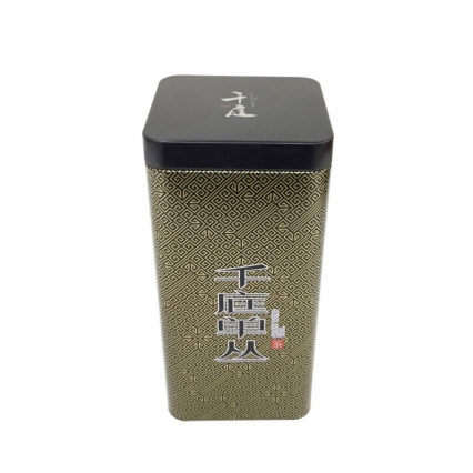 80x80x高165mm千庭单纵茶叶罐