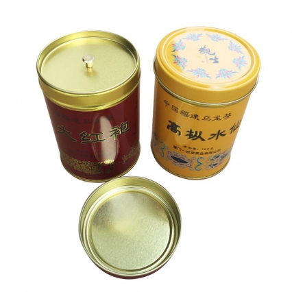 直径90x高130mm乌龙茶茶叶罐